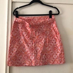 Ladies skort-White stag